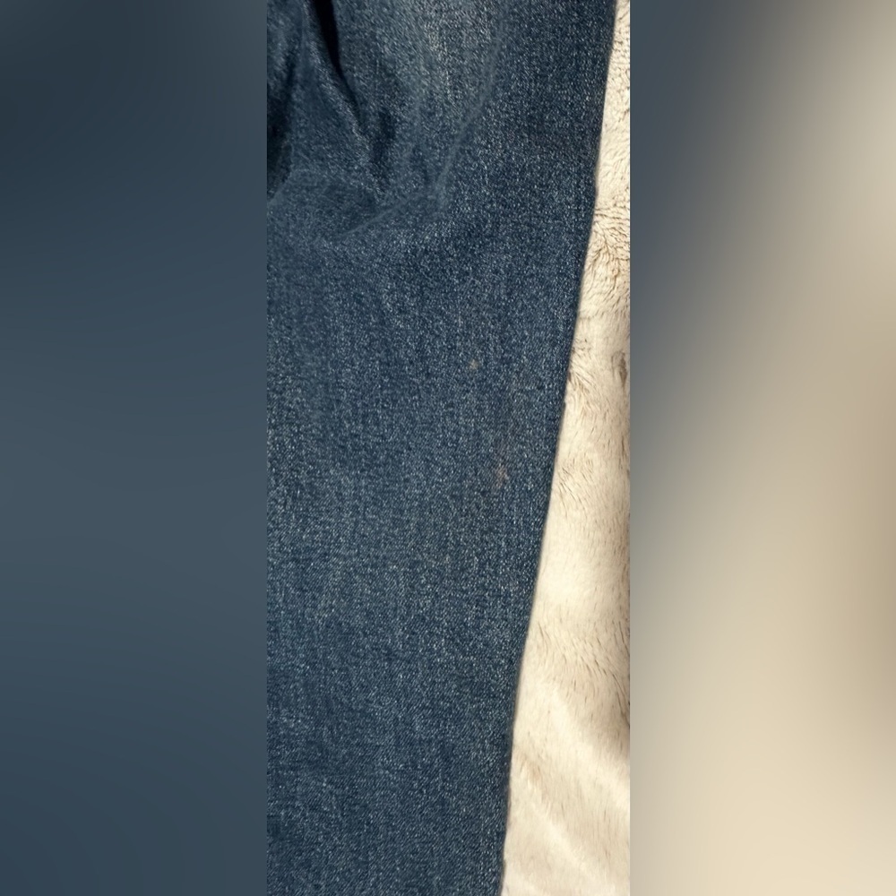 Guess Dark Blue Sexy Curve Distressed with Chains Jeans - Picture 15 of 16